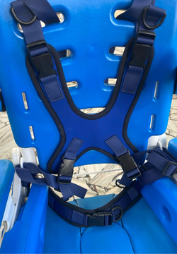 Комплект жилет-майка + тазовый ремень для санитарного стула.