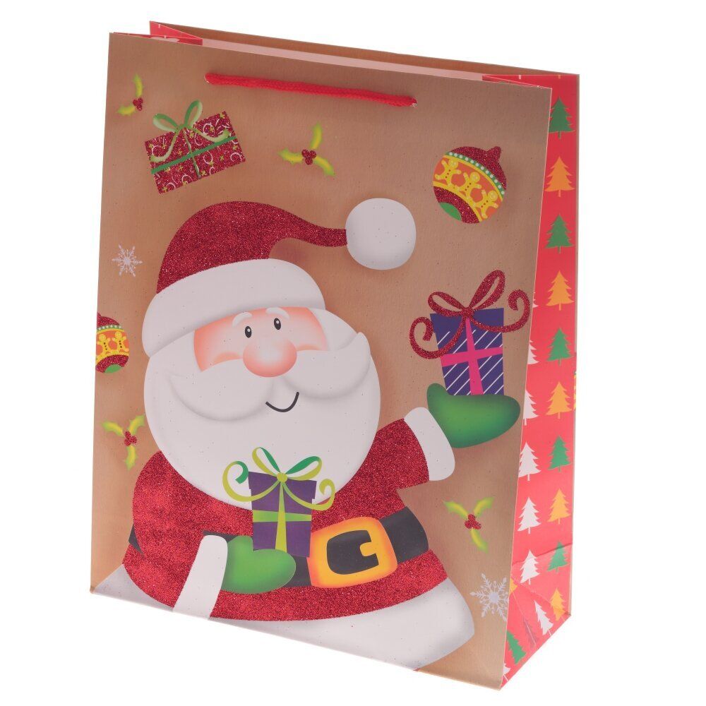 GAEM Пакет подарочный (бумага 230г/м2, блок микс 12шт), L26 W10 H32 см, 4в.