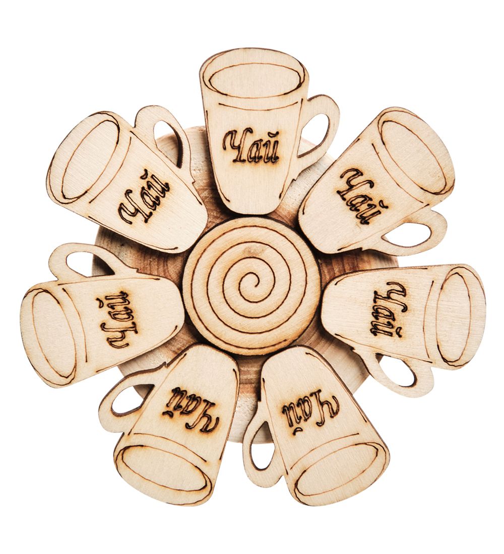 Народные промыслы ДР- 49/ 8 Подставка под горячее 110х10мм