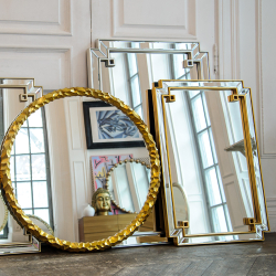 Настенное зеркало Объект мечты Астрид Гранд Сильвер