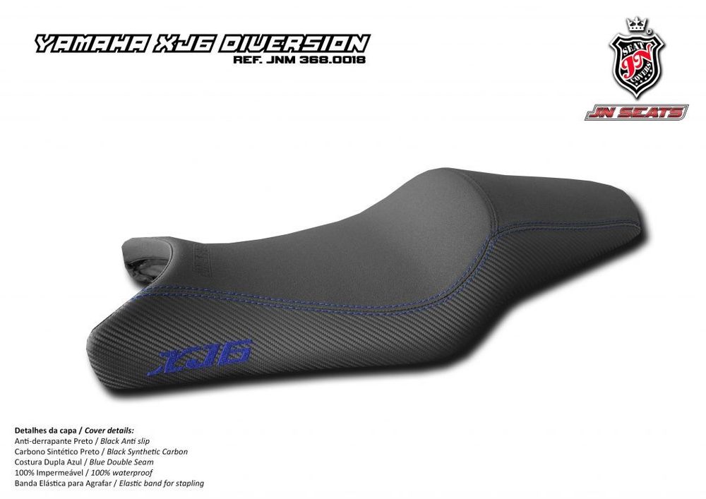 Yamaha XJ6 Diversion 2009-2017 JN-Europe чехол для сиденья Противоскользящий