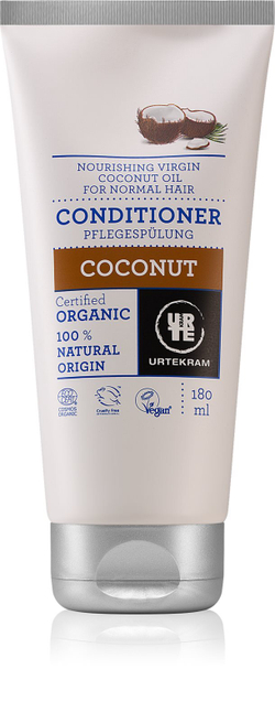 Urtekram Coconut - кондиционер с кокосовым маслом питание и увлажнение /   180  ml  / GTIN 5765228839102