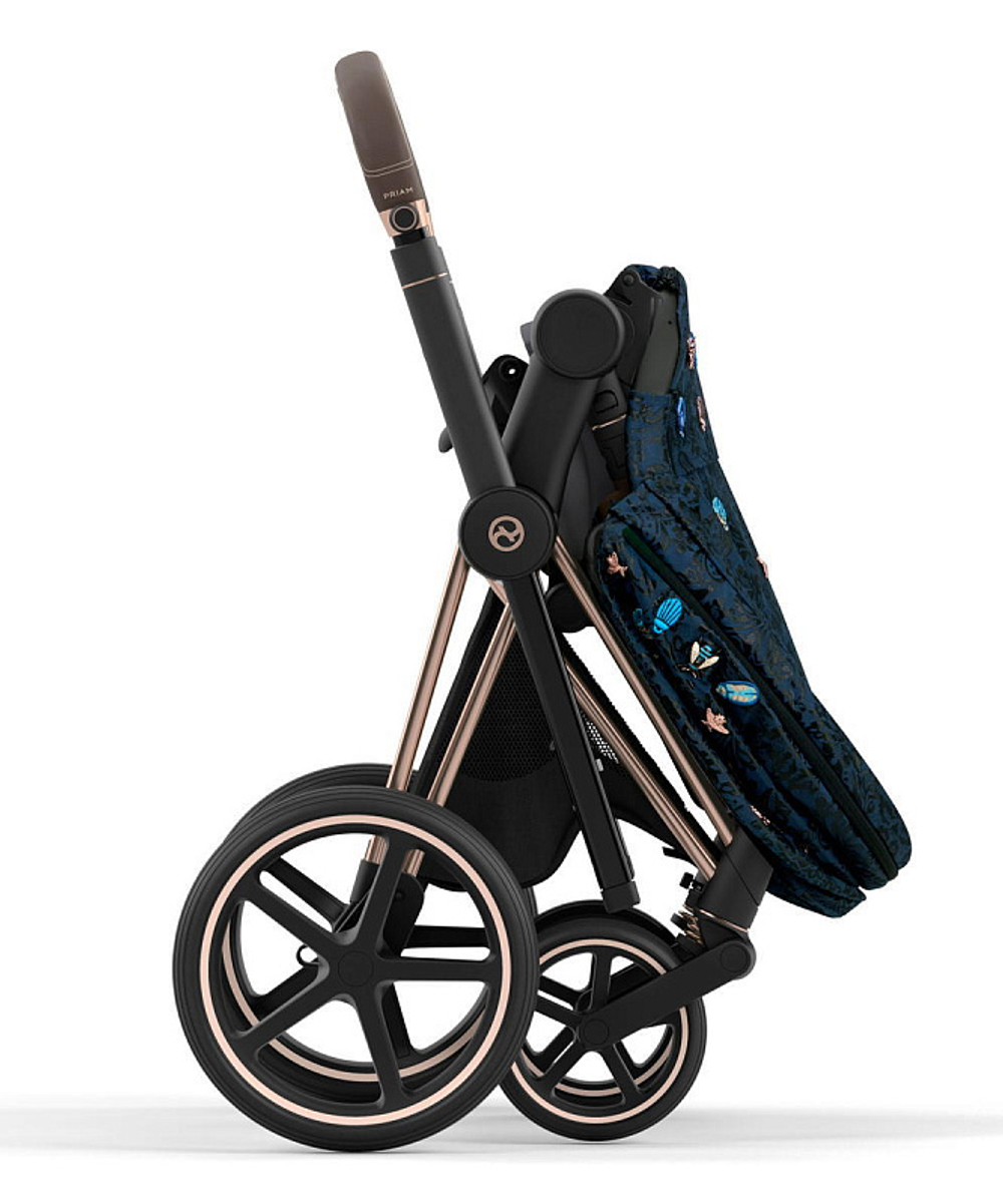 Коляска 2 в 1 Cybex Priam IV Rosegold Jewels of Nature