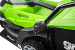 Газонокосилка Greenworks G40LM35 40V (35 см) аккумуляторная -  АКБ 2 А/Ч зарядка G40UCM2M / 40V 2A