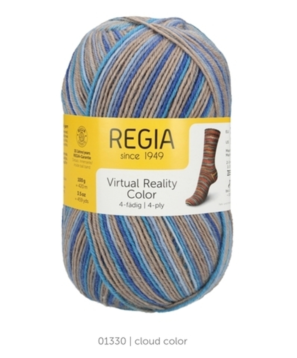 Пряжа Regia Virtual Reality Color 01330