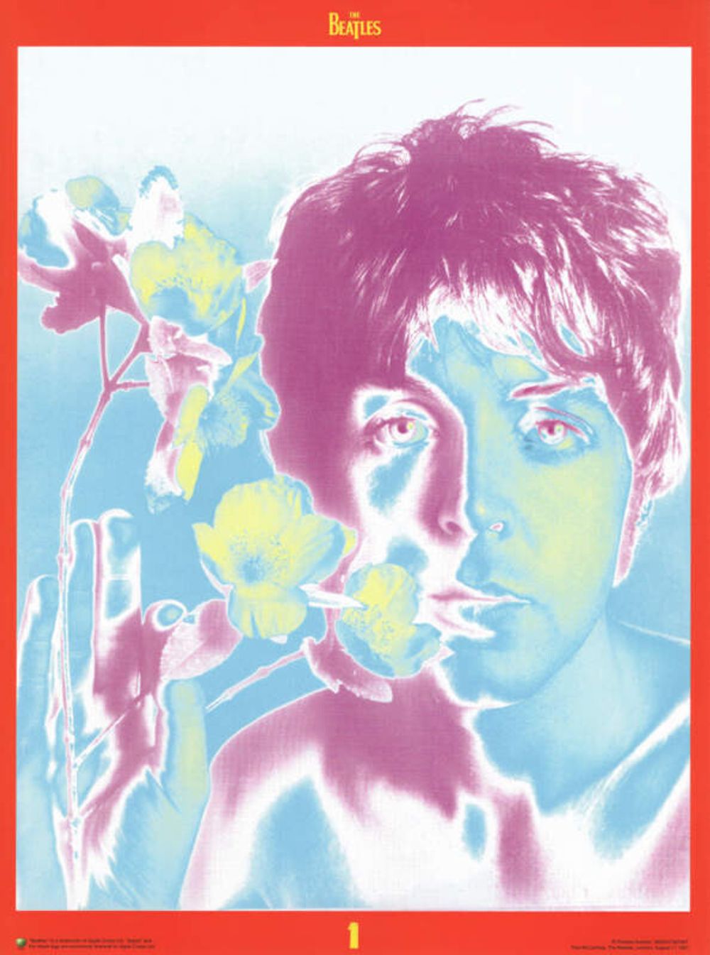 The Beatles. 1 (2 LP) Сборник лучших хитов Битлз