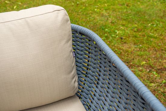 "Фиджи" 5-местная плетеная лаунж-зона цвет синий (KT18-014)