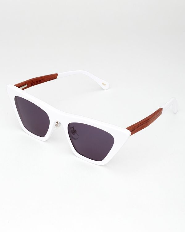Очки солнцезащитные Spunky MONIKA 6+ White. dark grey - фото 3