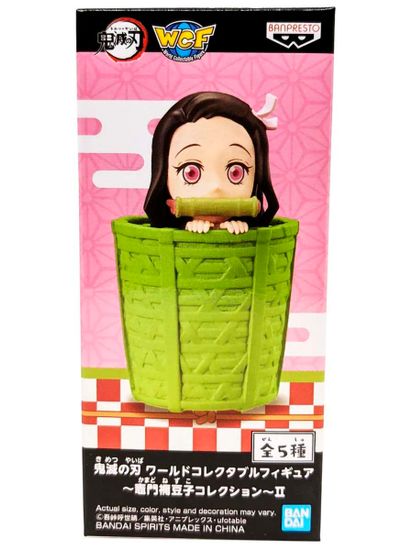 Фигурка Аниме Клинок рассекающий WCF Nezuko Kamado №2 7см 1шт.