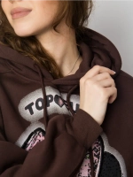 Толстовка утепленная с капюшоном