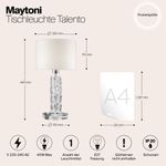 Настольный светильник Maytoni DIA008TL-01CH