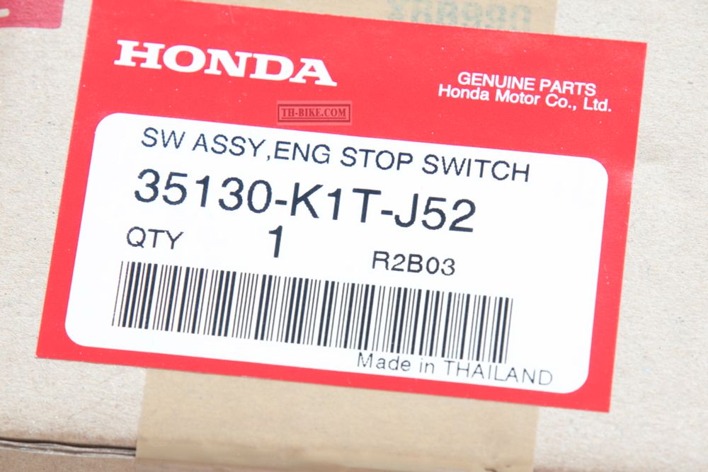 35130-K1T-J51 (35130-K1T-J52) SWITCH ASSY., ENGINE STOP. HONDA