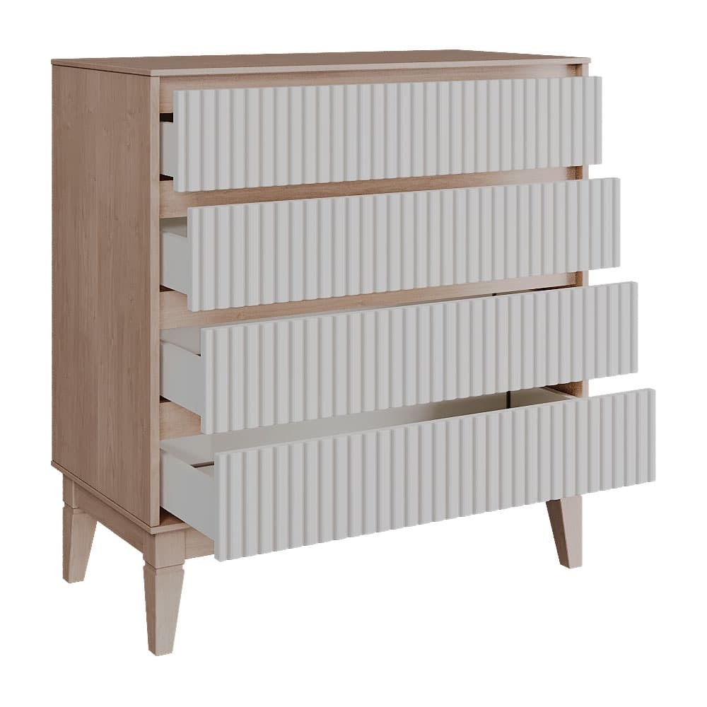 Комомд Адель - 4, ель/белый