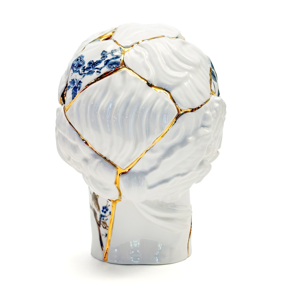 Ваза Kintsugi Head Him 09947
