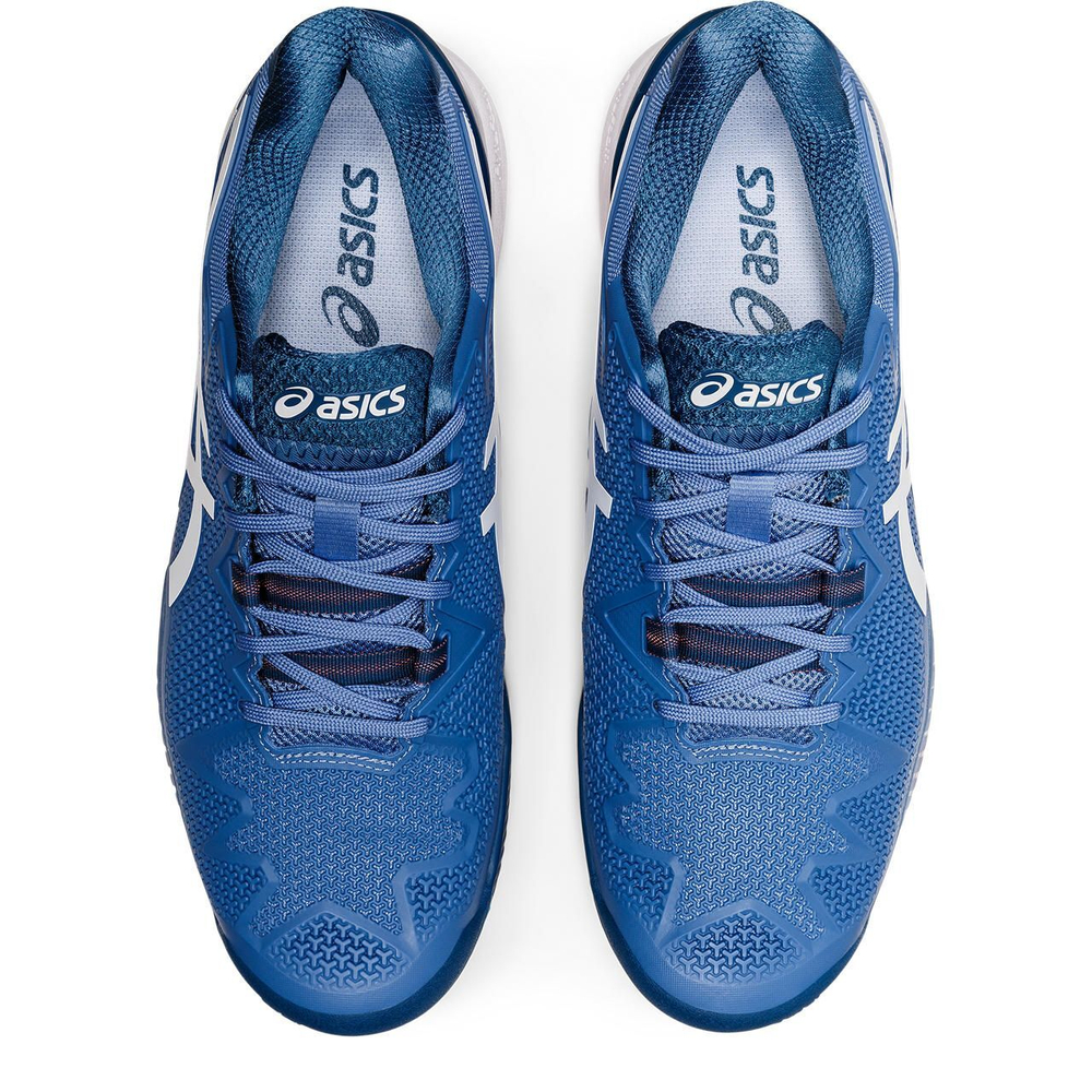 Мужские кроссовки теннисные Asics Gel-Resolution 8 Clay - blue harmony/white