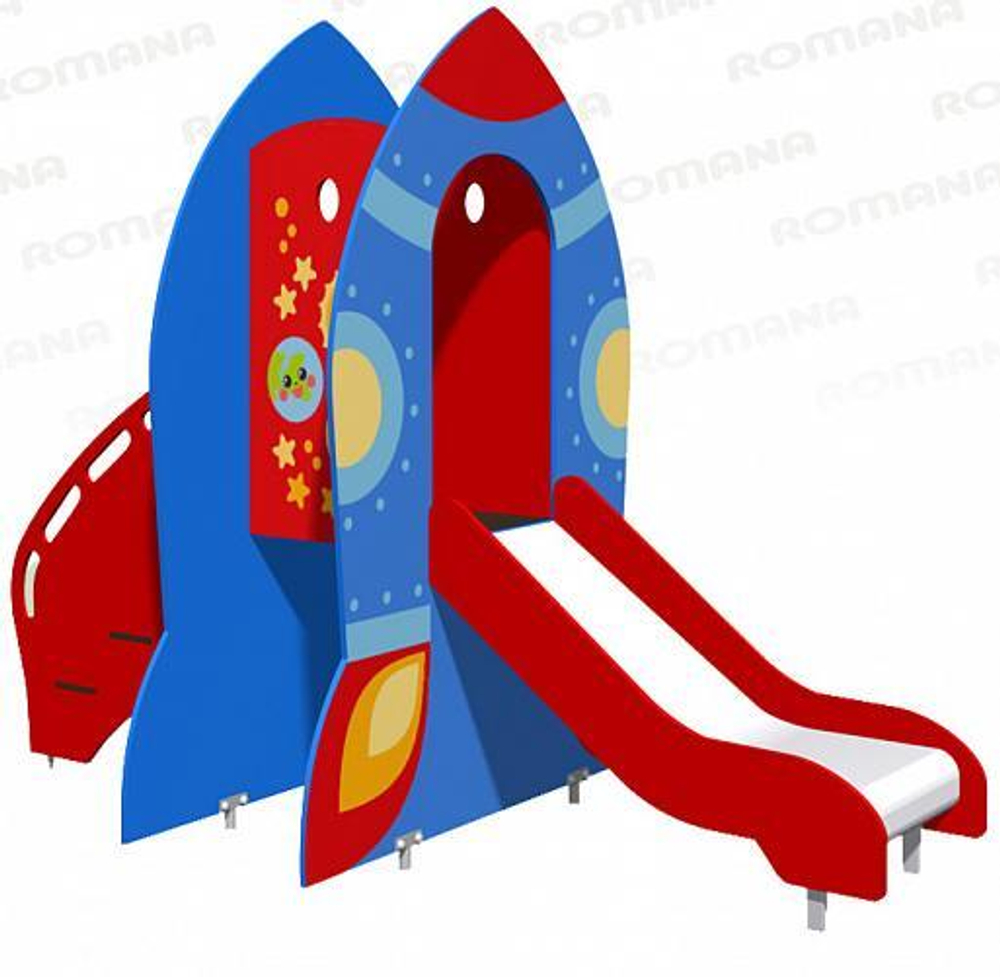 Горка Romana 111.23.00 Ракета для детских площадок
