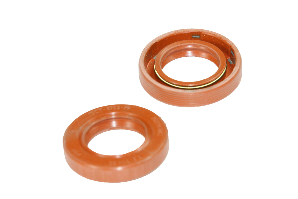 Сальник 30х52-2.2 вала, МТЗ (82.1,82Р), Т-40, Т-150, распределителя ГУРа МАЗ (5336-3416049) (красный с пружиной/NBR) Балаково