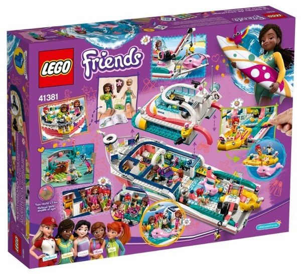 Конструктор LEGO Friends 41381 Катер для спасательных операций