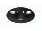 Встраиваемый светодиодный светильник,  3х9Вт