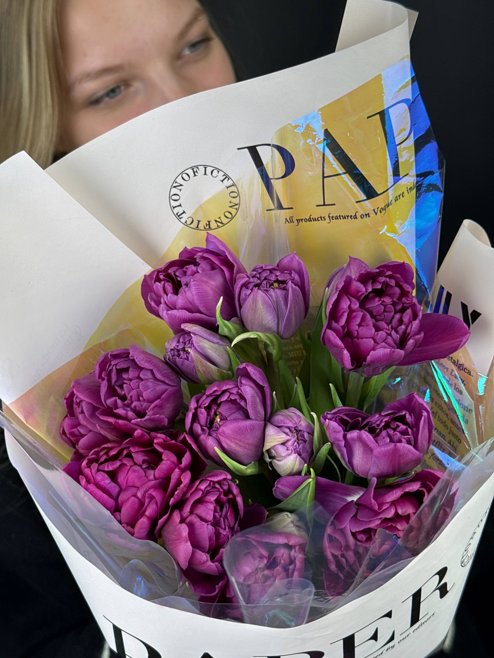 Пионовидный кустовой тюльпан