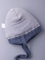Шапка детская зимняя вязаная с помпоном