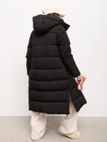 Куртка зимняя длинная с капюшоном