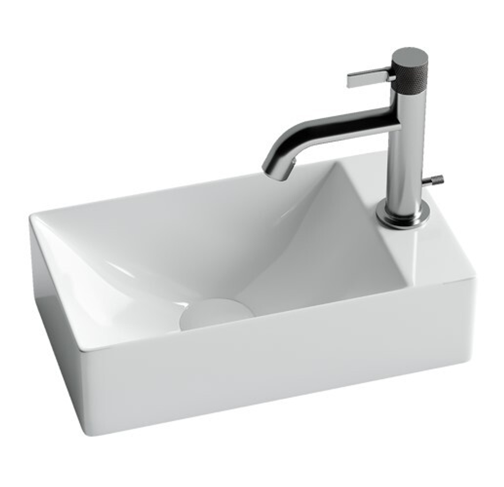 Рукомойник Ceramica Nova Element 37,5 см CN5007, отверстие под смеситель R