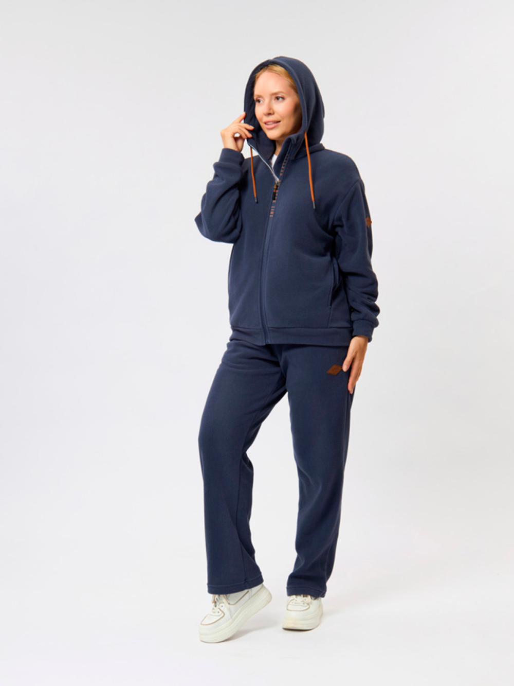 Костюм флисовый женский Alaskan Foxy Zip серый S