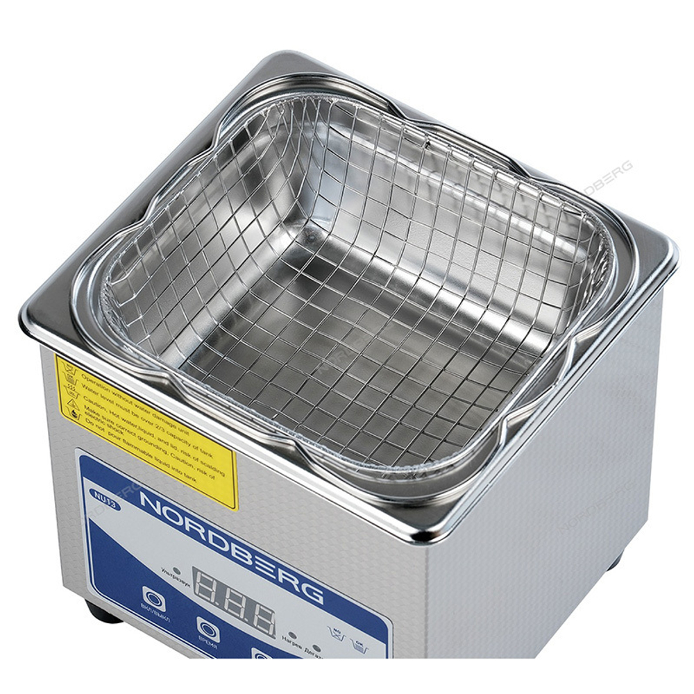 NORDBERG (NU13) Ультразвуковая мойка с подогревом, 1.3 л