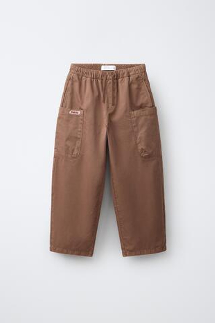 ZARA X PUKAS БРЮКИ КАРГО PUKAS SURF, ЧЕРЕПИЧНЫЙ