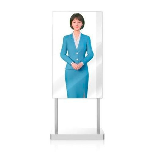 Прозрачный напольный дисплей AlfaDispLay ADLDI-55TR OLED LTP62, с тач