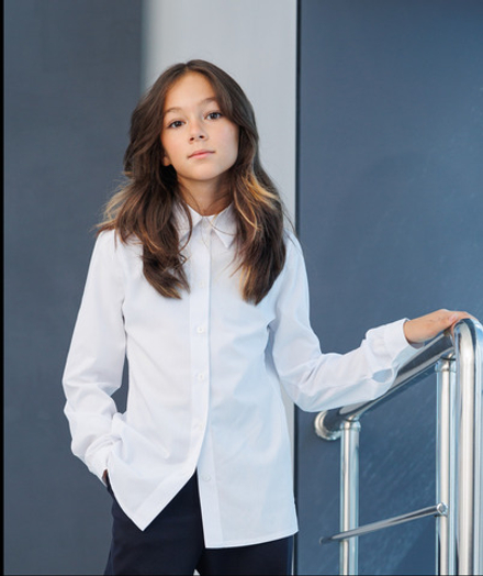 Рубашка белая для девочек