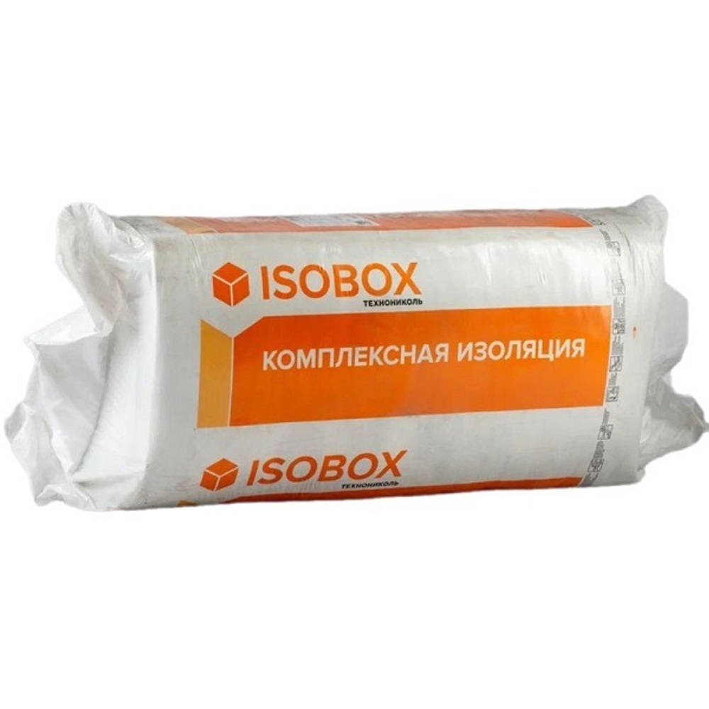 Базальтовый утеплитель Изобокс Экстралайт 33 кг/м³ (1200х600х50 мм) 12 шт