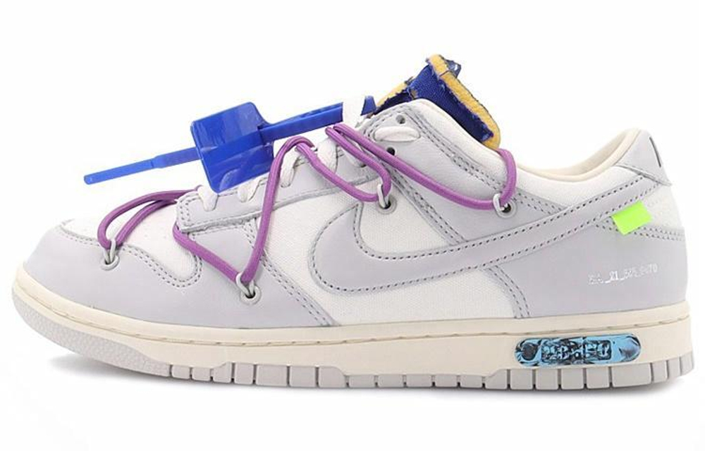 Кроссовки Off-White X Nike Dunk Low The 50 No.48