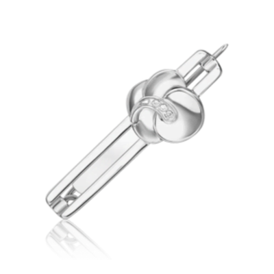 Брошь из белого золота c бриллиантами Артикул: 04-0271-00-101-1120