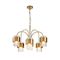 Подвесная люстра Indigo ELEGANZA 12019/A/6P Brass V000322