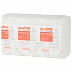 Полотенца бумажные 150 шт., LAIMA (H2), W-сложение, 2-слойные, 21 пачка, 32х21,6 см, 116378