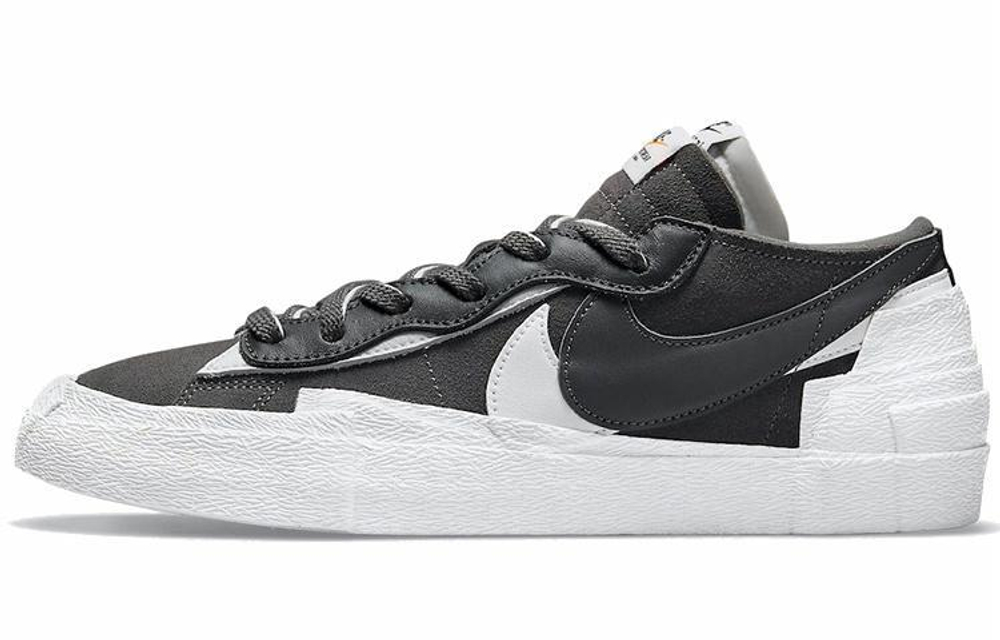 Кроссовки Sacai X Nike Blazer Low "Iron Grey"