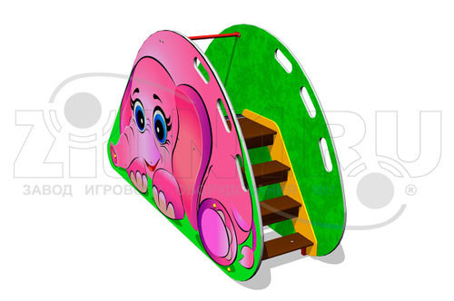 Детская горка «Слоненок»