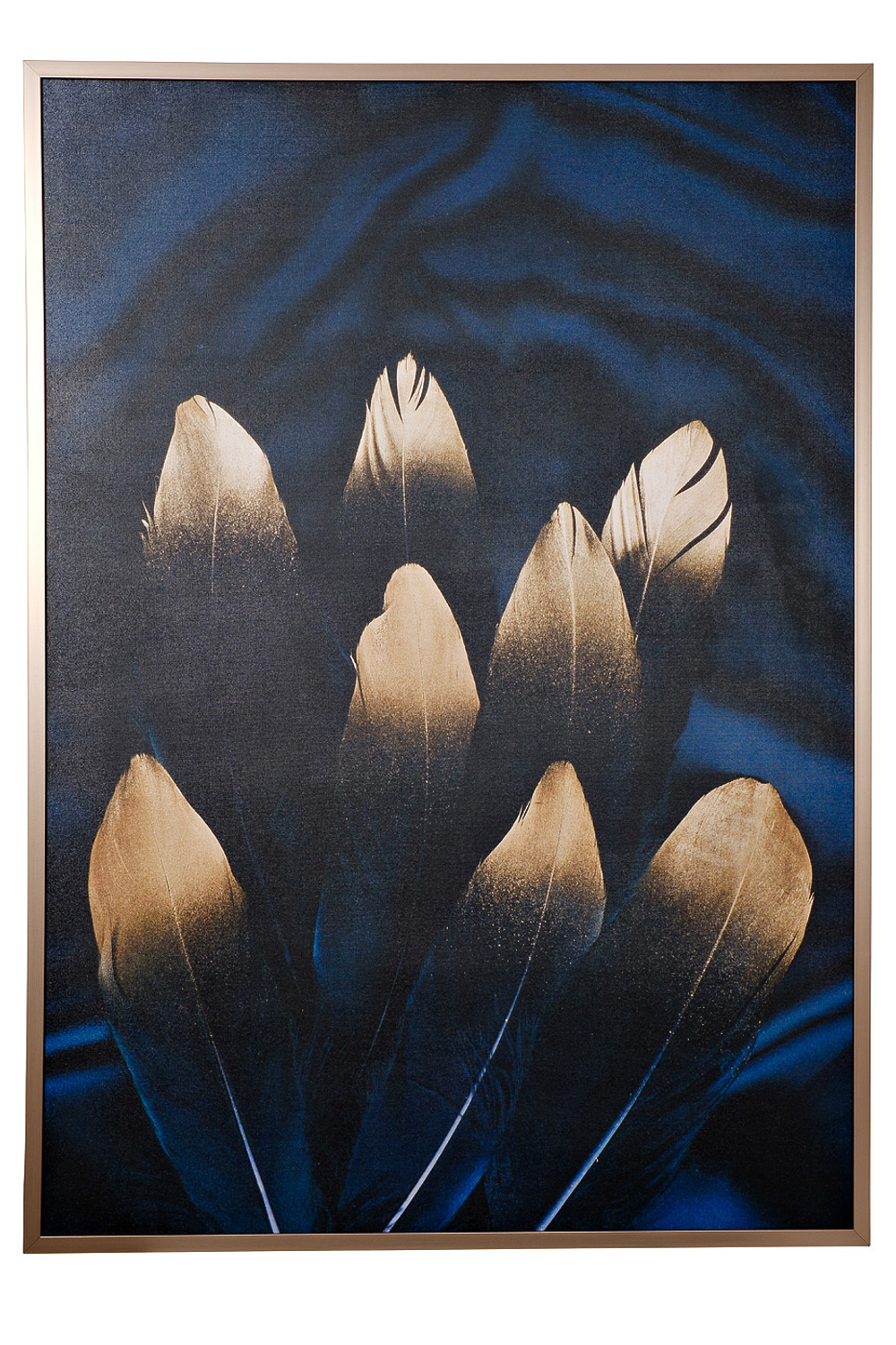 Картина 100х140 Garda Decor Золотое перо