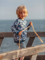 Свитшот оверсайз Mjölk Лебеди