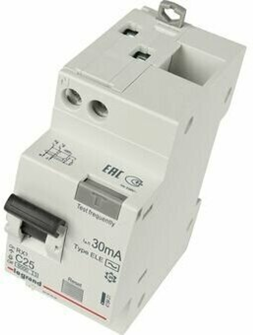 УЗО Выключатель дифференциального тока RX3 1P+Н 30мА 10А (AC) Legrand, 419397