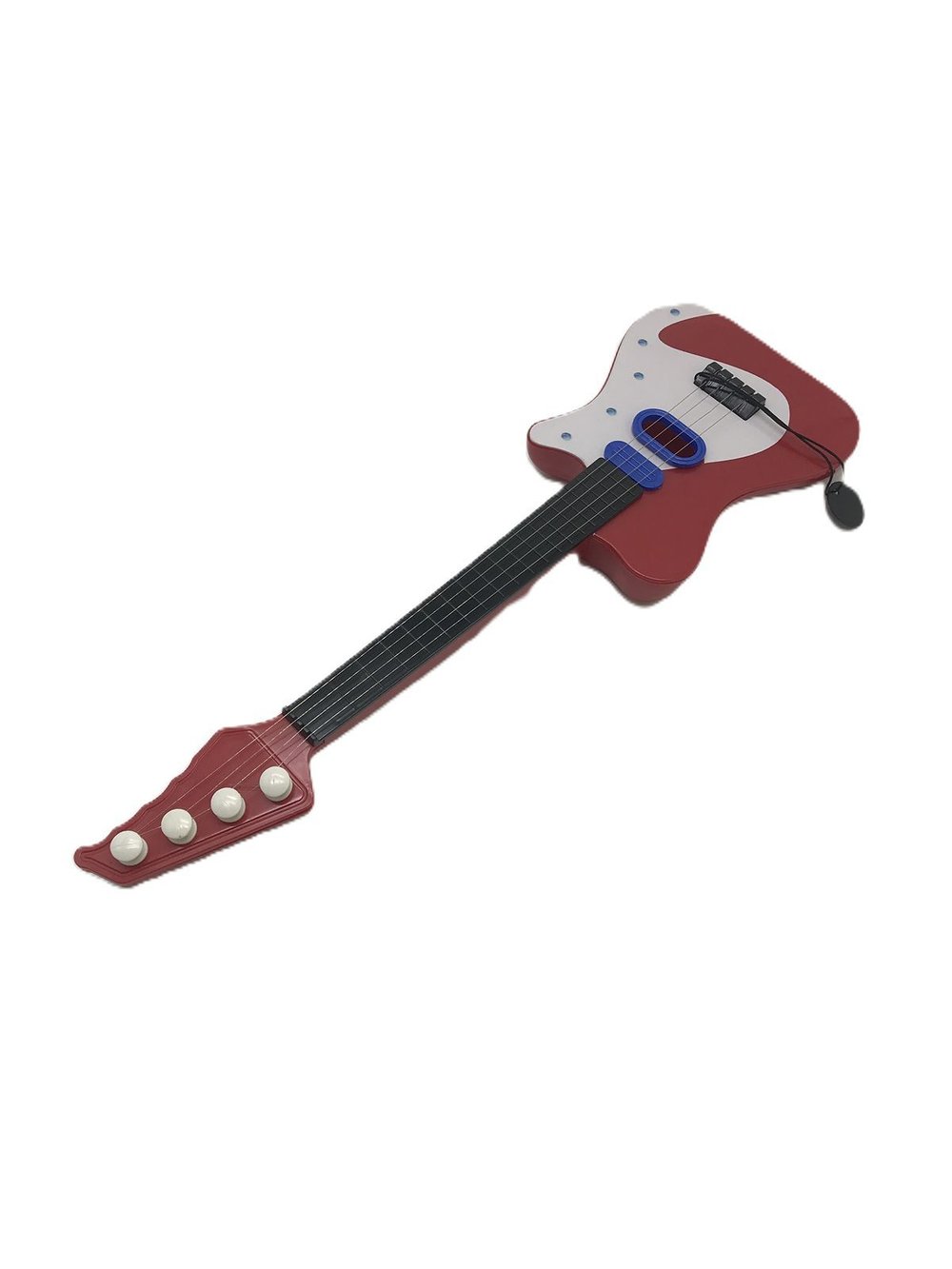 Гитара детская Юный гитарист красная