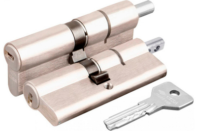 Цилиндр CISA под вертушку ASIX ОE302-21.12 (90 мм/35+10+45в) никель