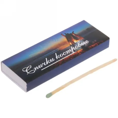 Спички костровые наполнением 30 шт.