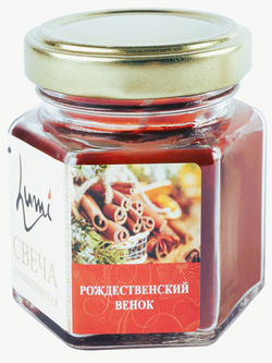 Свеча ароматическая Рождественский венок