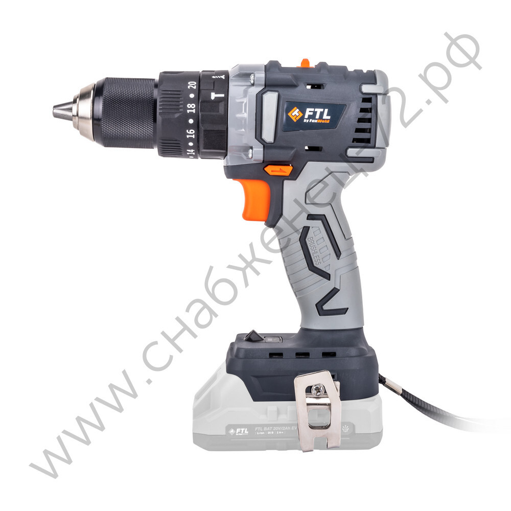 Аккумуляторная ударная дрель-шуруповёрт FTL PSR-XI 20V EVO