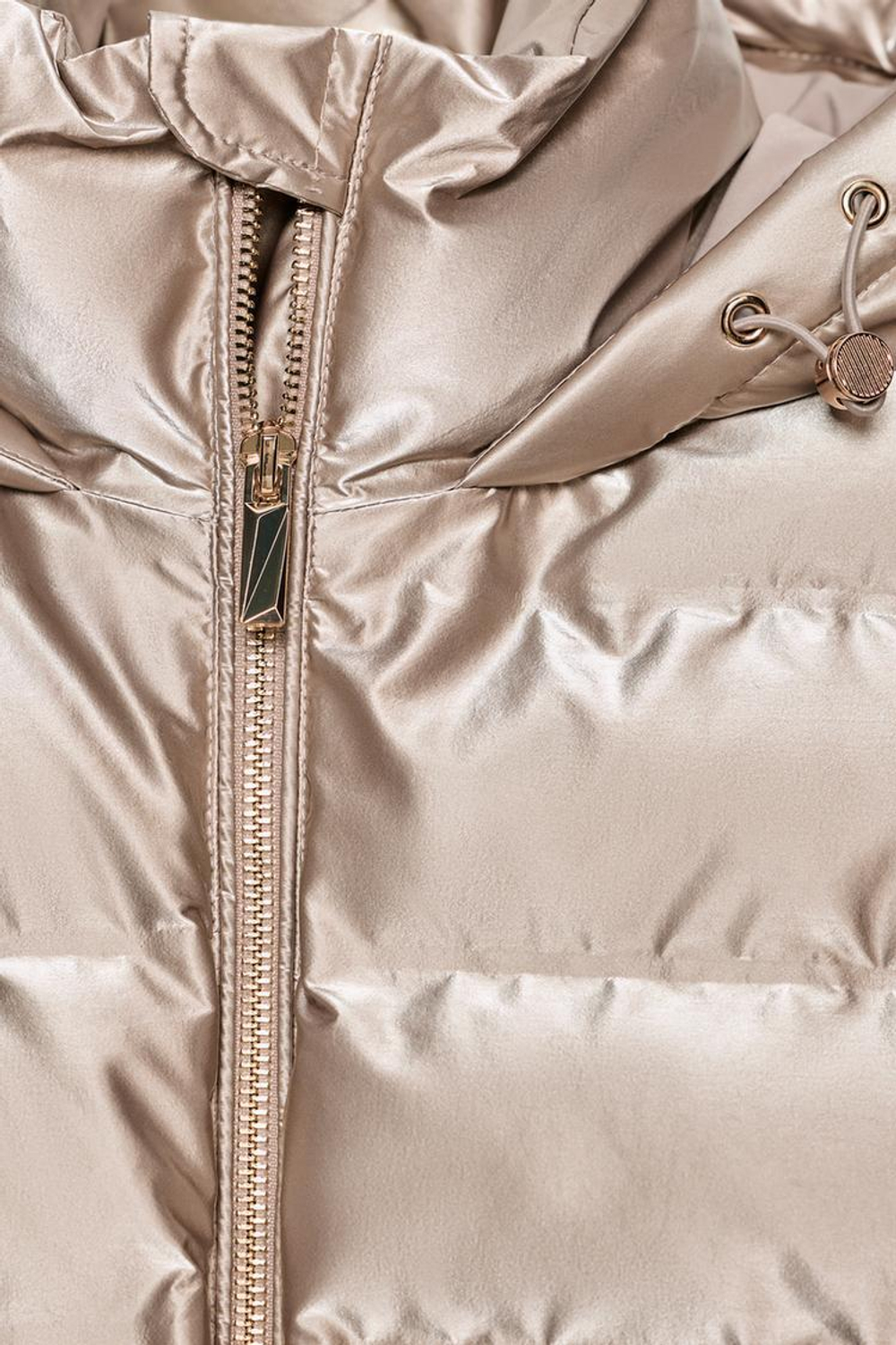 ZARA УКОРОЧЕННЫЙ ВЕТРОЗАЩИТНЫЙ АНОРАК ПРИТАЛЕННОГО КРОЯ, КАВА