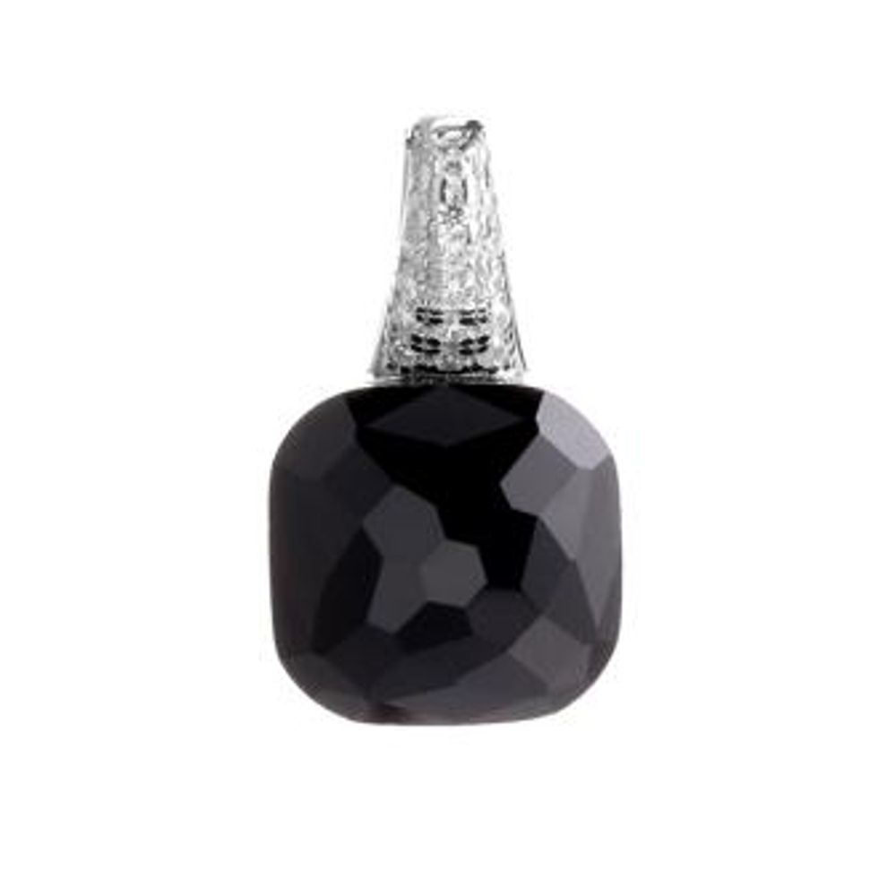 Подвеска из серебра с фианитами