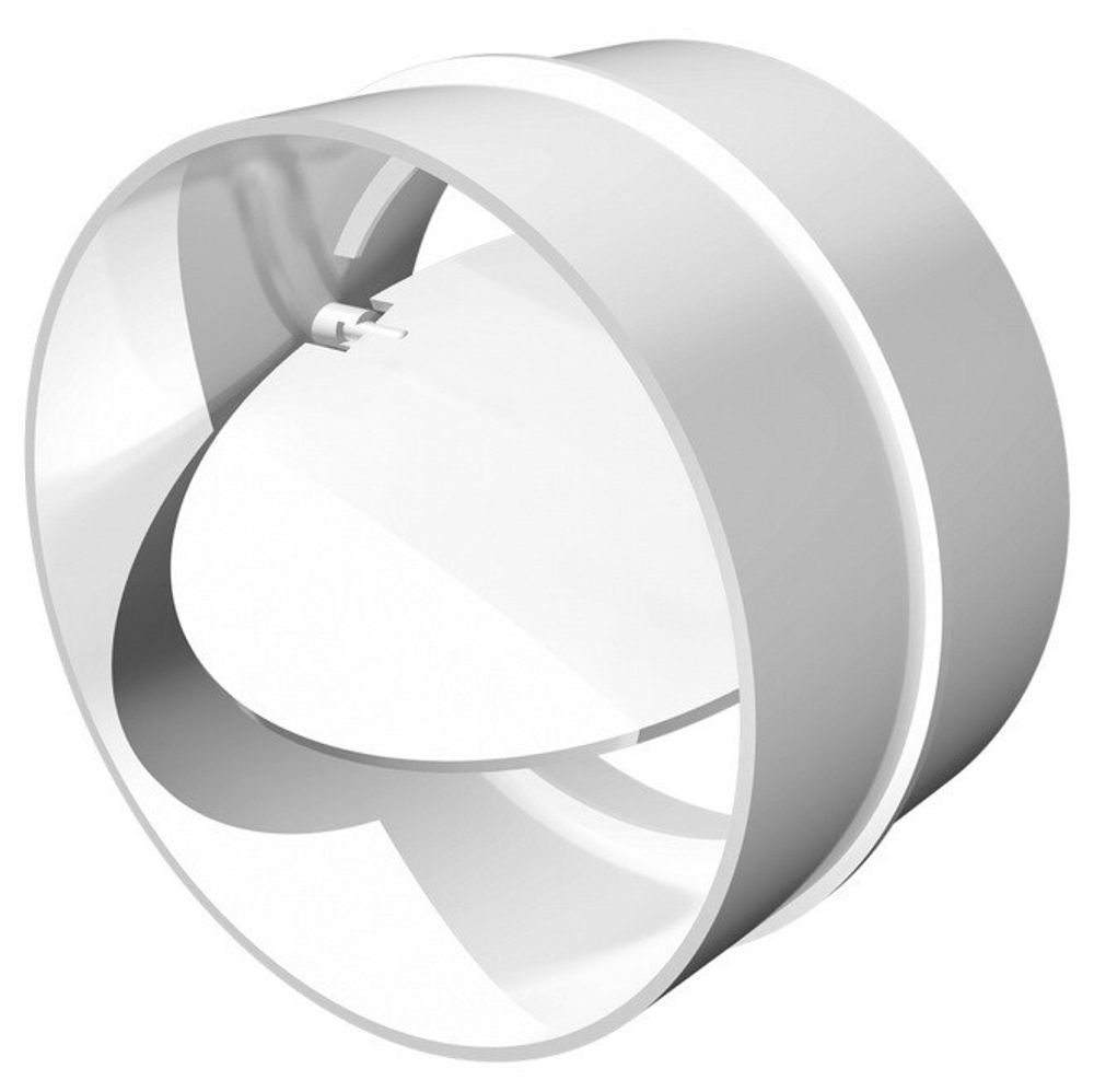 Соединитель D100 10СКПО круглых воздуховодов с обратным клапаном /10